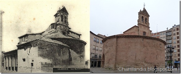 iglesia de san marcos 1927 2012 salamanca antes despues