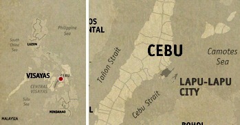 Lapu Lapu Location Map