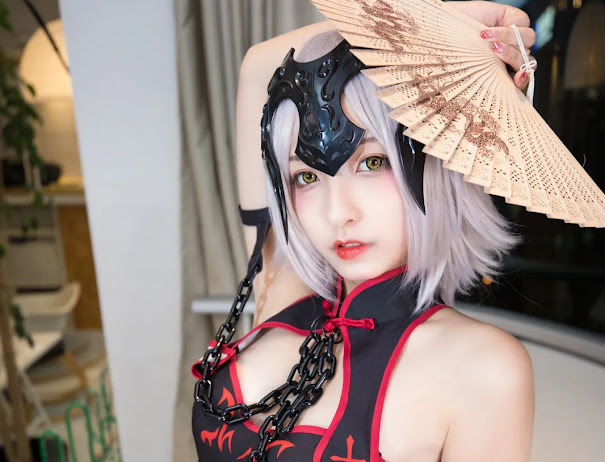 Coser@神楽坂真冬 Vol.016 旗袍黑贞