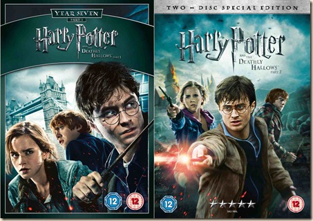 Harry Potter Deathly Hallows both