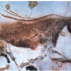 10 - Pintura en la cueva de Lascaux (Francia)