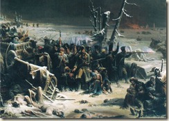 Ney à  Krasnoï par Adolphe Yvon (1817-1893)