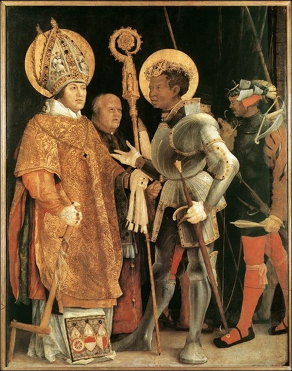 Matthias Grünewald , St Erasme  et St Maurice 