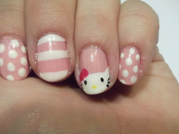 Hello Kitty Nail Designs For Short Nails 1024x768 Hello Kitty Nail Designs For Short Nails