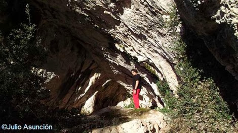 Cueva de Alaiz - Cavidad norte - Tiebas - Navarra