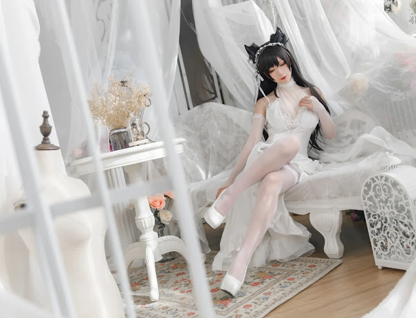 Coser@樱落酱w 爱宕花嫁