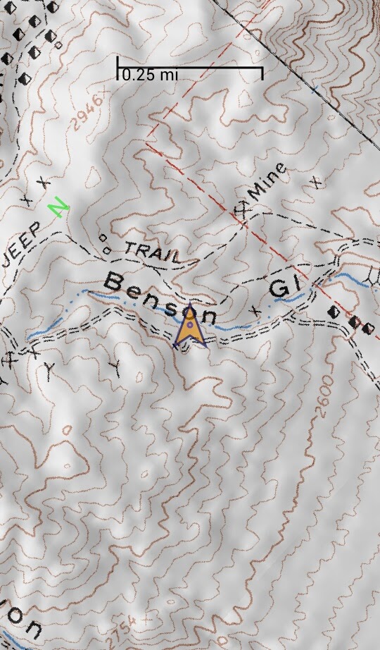 Mojave Desert Diary... El Paso Mountains Benson Gulch.