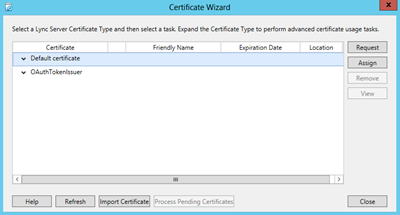cert wizard cert wizard