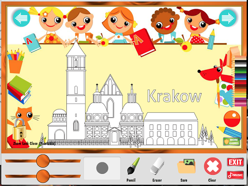 Coloring Poland Game