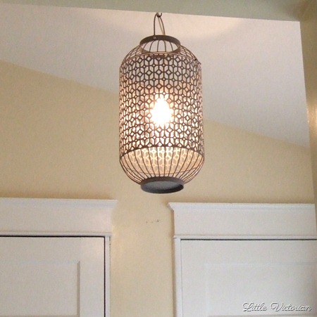 DIY birdcage chandelier/Moroccan lantern