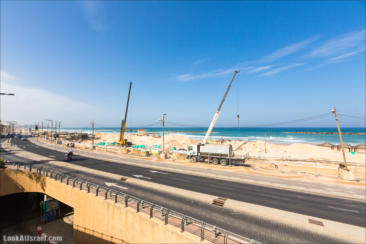 Обновление тель авивской набережной | LookAtIsrael.com - Фото путешествия по Израилю