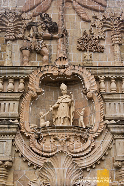 Miag-Ao Church Facade Detail