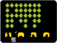 Apple-Android-Invaders