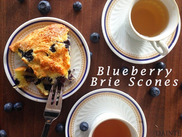Blueberry Brie Scones Food Recipe Dainte Blog English Tea
