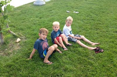 boys on grass at park (1 of 1)