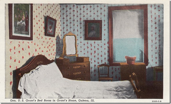 General U.S. Grant's Bedroom in Grant's Home - Galena, Illinois pg. 1