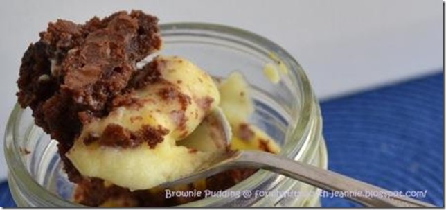 Easy Brownie Pudding