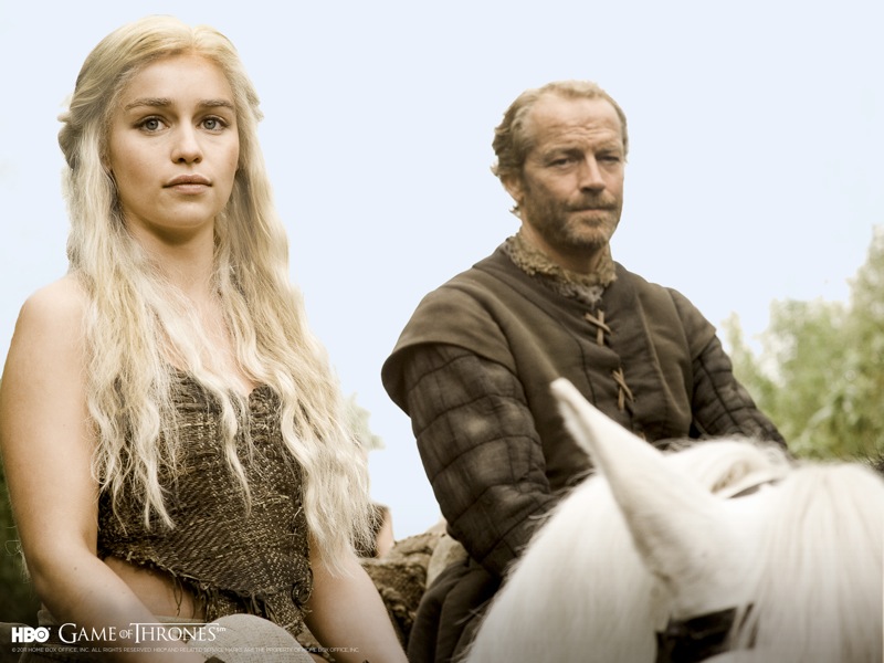 Wallpaper daenerys ser jorah 1600