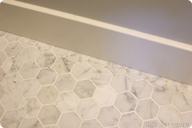yucky bathroom tile
