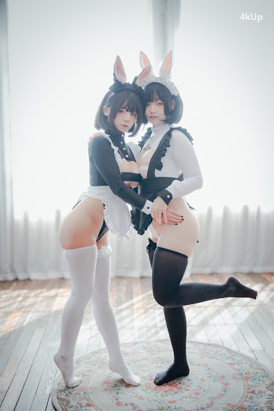 DJAWA Photo – Maruemon (마루에몽) & Mimmi (밈미) Maid Mansion W²