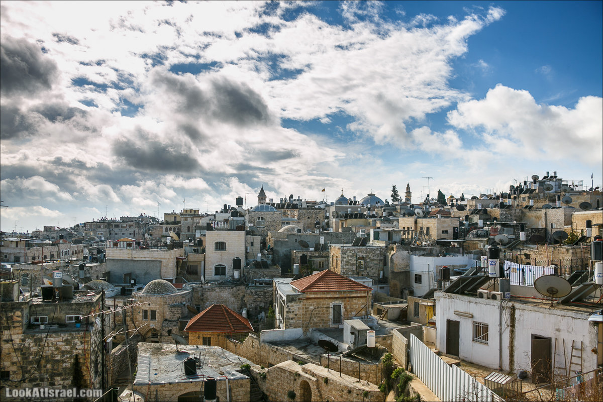 LookAtIsrael.com - Прогулка по крышам Иерусалима | Jerusalem roofs | על גגות ירושלים