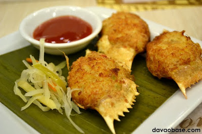 Crab Relleno at Chika-an in Abreeza Mall