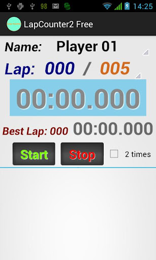 【免費運動App】遙控車圈計時 Lap Counter 2 Free-APP點子