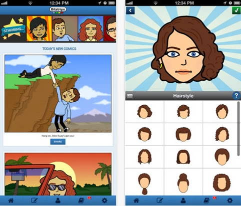 Bitstrips para iOS y Android