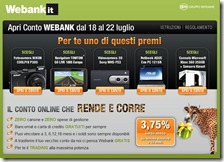 Promozione Webank