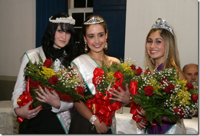 Princesas e Rainha da Semana Cultural de 2010