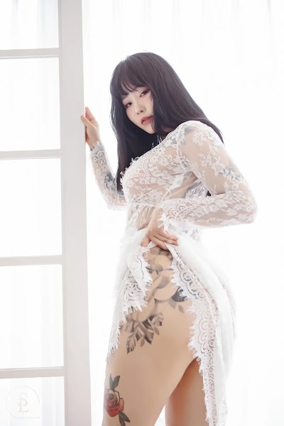 SAINT Photolife – Jeon Bo-Yeon (전보연) Vol.07 Leopard & Red Kimono