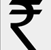 rupee symbol india