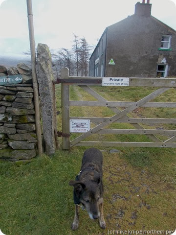 skiddaw house is private, see..?