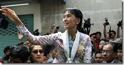 Suu Kyi in Thailand