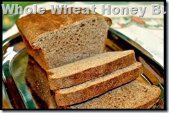 Whole Wheat Honey Buttermilk Bread