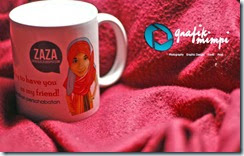 [Mug Printing] Design Mug Zaza Zehra, Hadiah Mug, Design Mug, Mug Istimewa, Mug Cantik, Printing Mug, Harga Mug