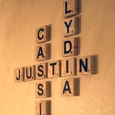 Scrabble tiles