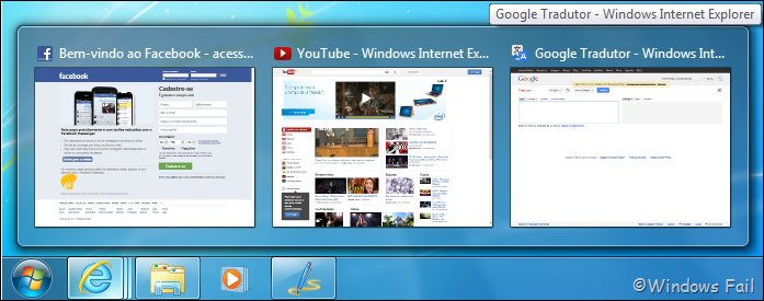 Visualize rapidamente um site aberto no Internet Explorer sem precisar abrir o navegador