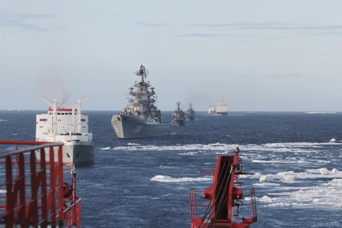 Арктический поход группы кораблей Северного флота