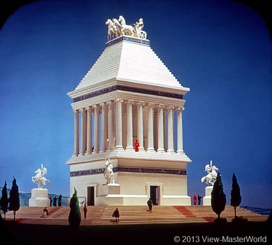 View-Master The Seven Wonders of the World (B901), Scene 6: Tomb of Mausolus, Halicarnassus