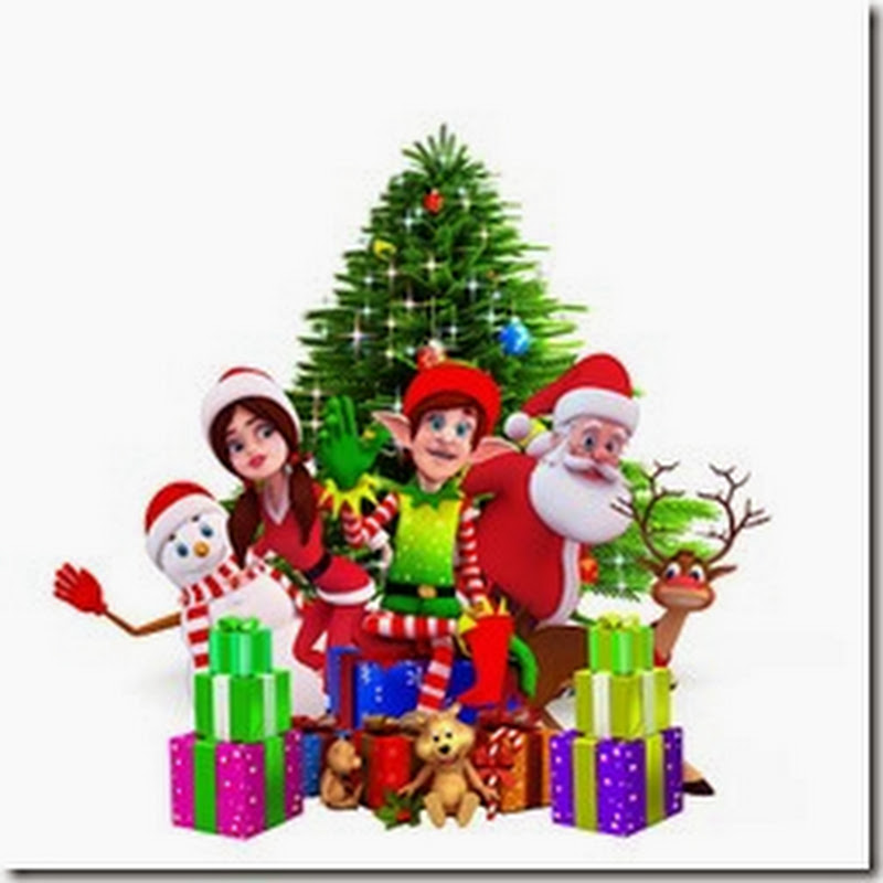 Cuentos de Navidad infantil: El árbol de Navidad - Jugar y Colorear