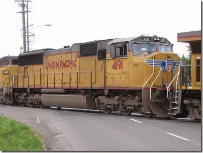 IMG_6307 Union Pacific SD70M #4191 at Peninsula Jct on May 12, 2007