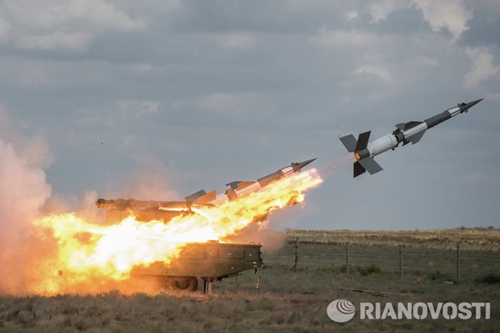 Несколько фотографий с учений ПВО "Боевое содружество-2013"
