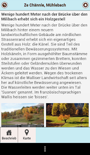 Goms alpmove Reiseführer Screenshots 2