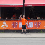 Hup Holland Hup banner in Toronto, Canada 
