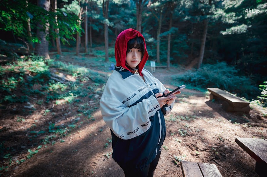 DJAWA Photo – Mimmi (밈미) Naughty Red Hiring Hood
