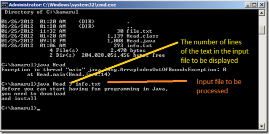 run Java Bytecode using JAVA