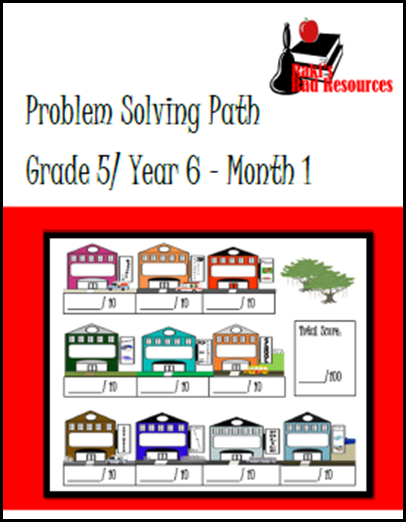 5th grade problem solving path - one month for free