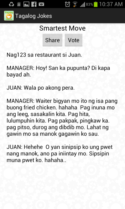 Tagalog Jokes - Android Apps on Google Play