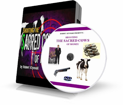 MATANDO LAS VACAS SAGRADAS DEL DINERO (Shooting the Sacred Cows of Money), Robert Kiyosaki [ Video DVD ] – Rompiendo nuestros mitos culturales acerca de dinero